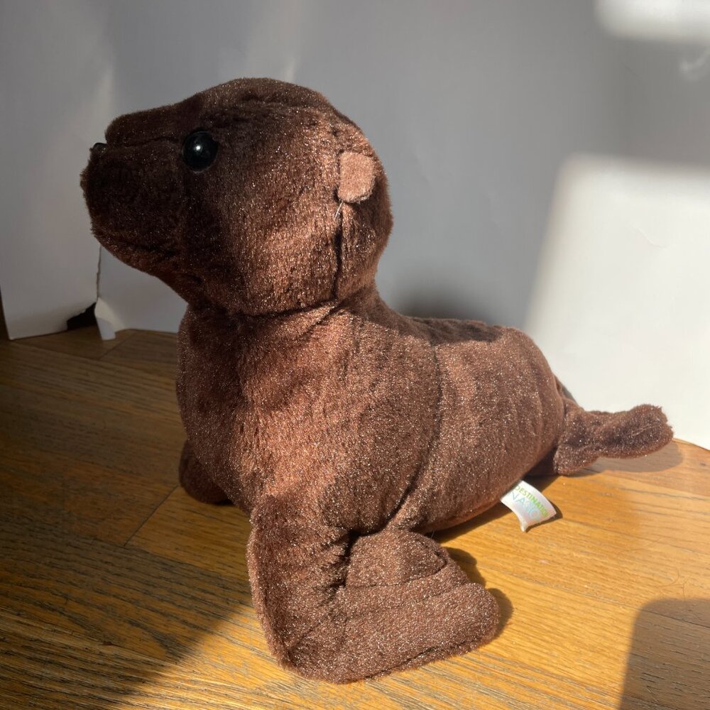 Aurora World Destination Nation Seal Stuffed Animal 12" Plush from Sea World - Picture 5 of 7
